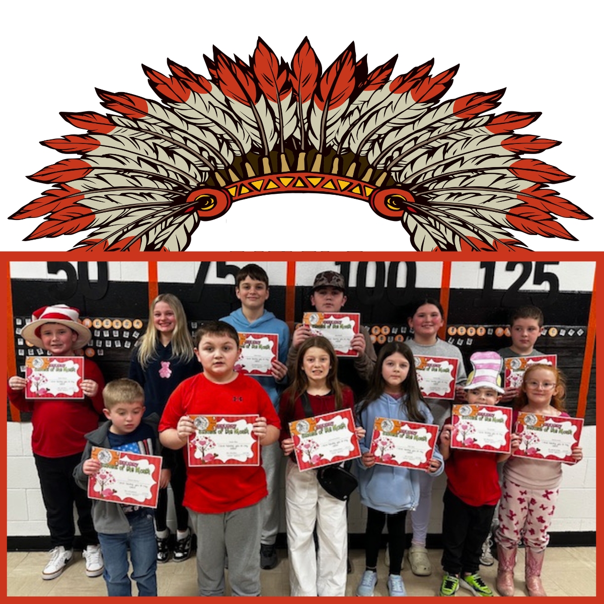 Inez Elementary announces February 2026 Students & Staff of the Month
