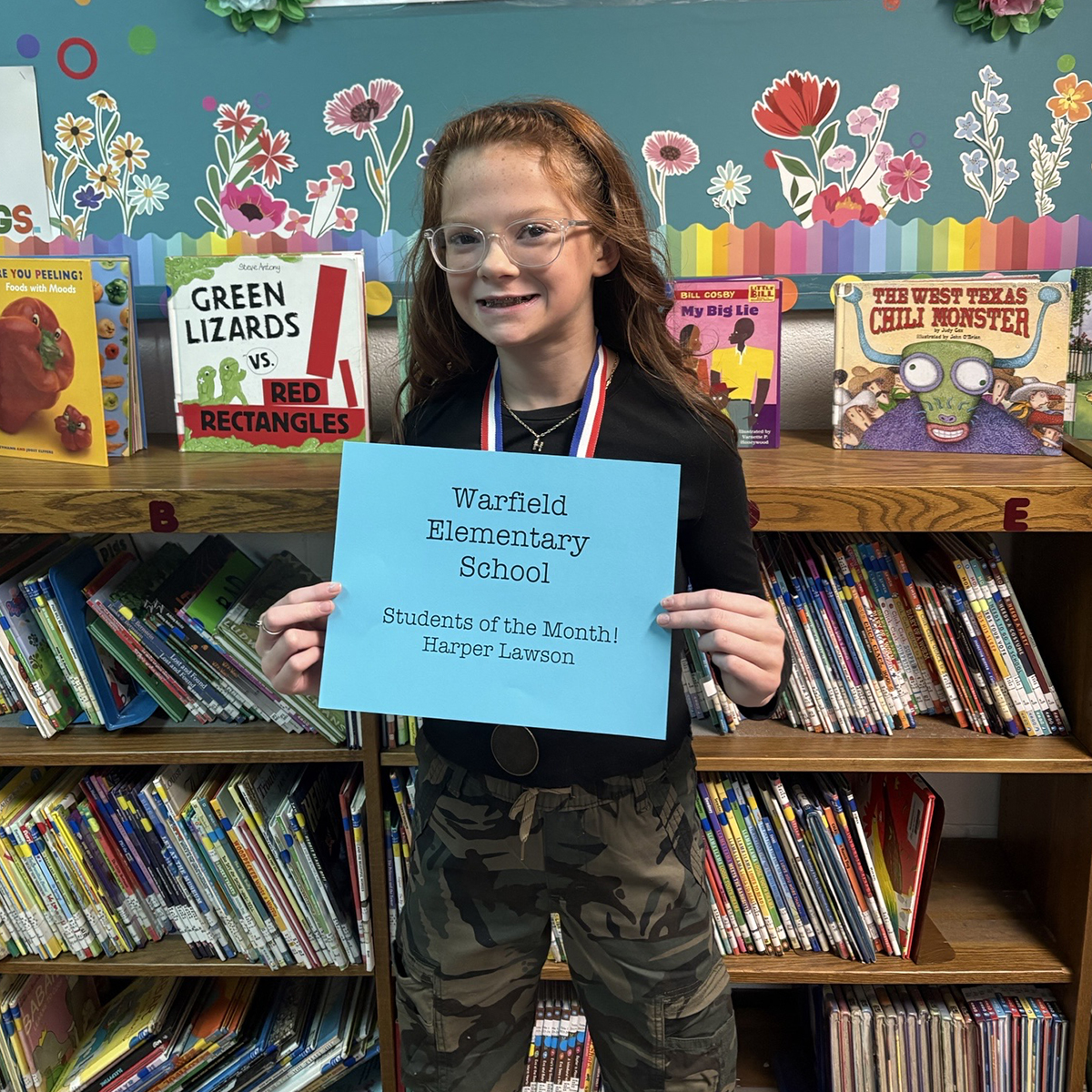 Warfield Elementary names March Students of the Month