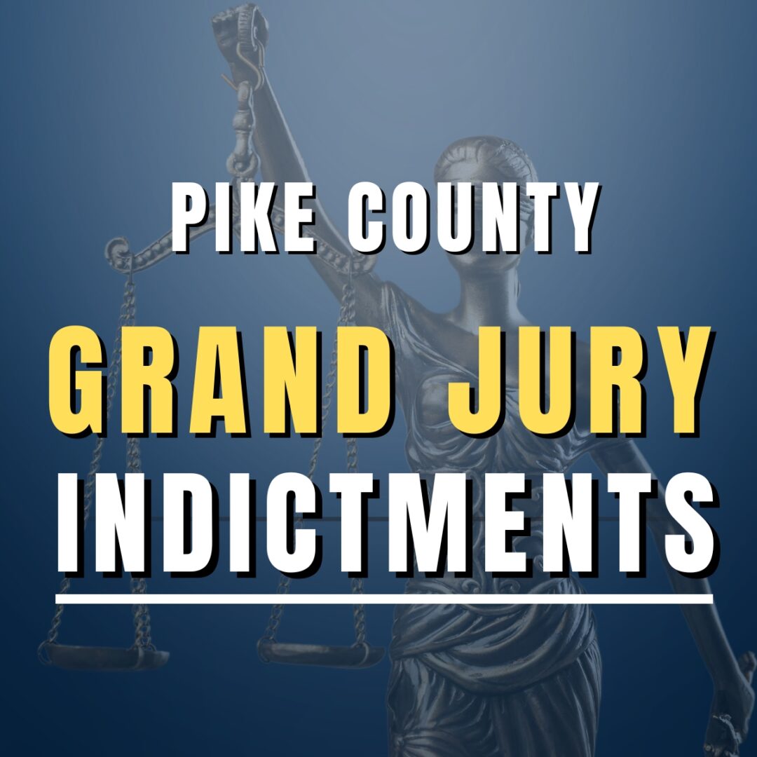 Pike County grand jury indicts nine