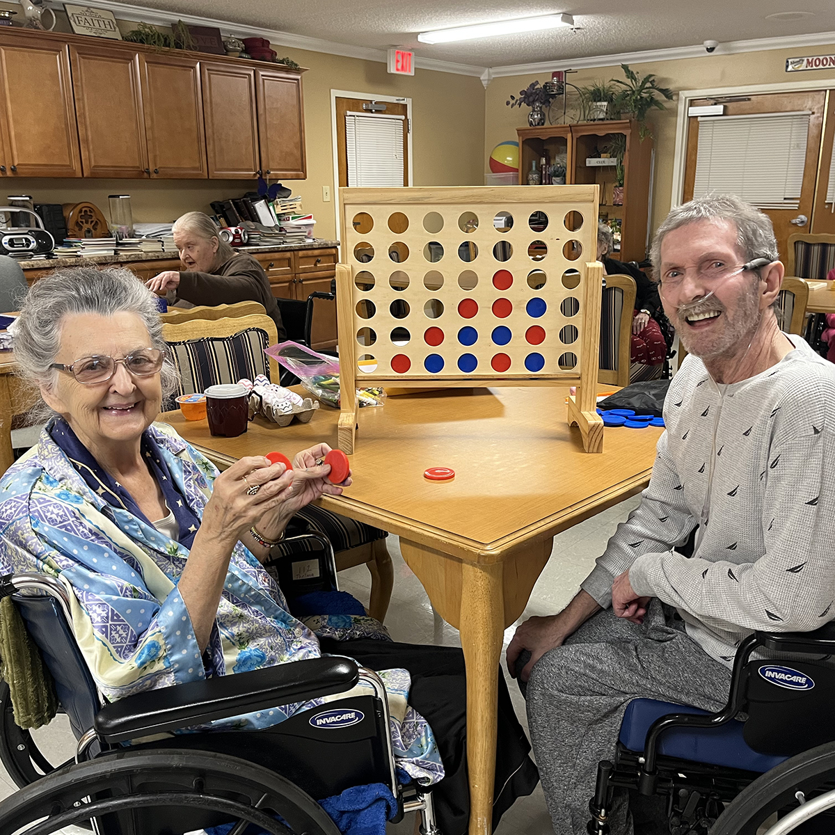 Residents enjoy friendly competition at Martin County Health Care Facility